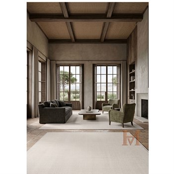 WOOLKNOT HALI FLAT FLT4003 GRİ KREM