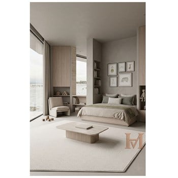 WOOLKNOT HALI FLAT FLT4003 GRİ KREM