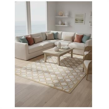 WOOLKNOT HALI FLAT M534B KREM BEJ