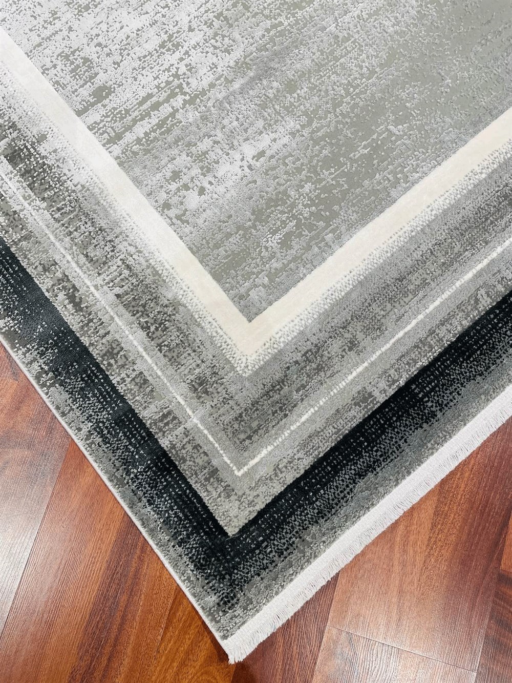 WOOLKNOT HALI FLAT M542B GRİ ANTRASİT