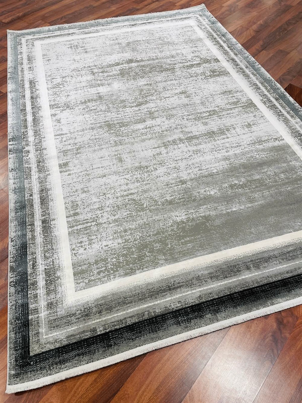 WOOLKNOT HALI FLAT M542B GRİ ANTRASİT