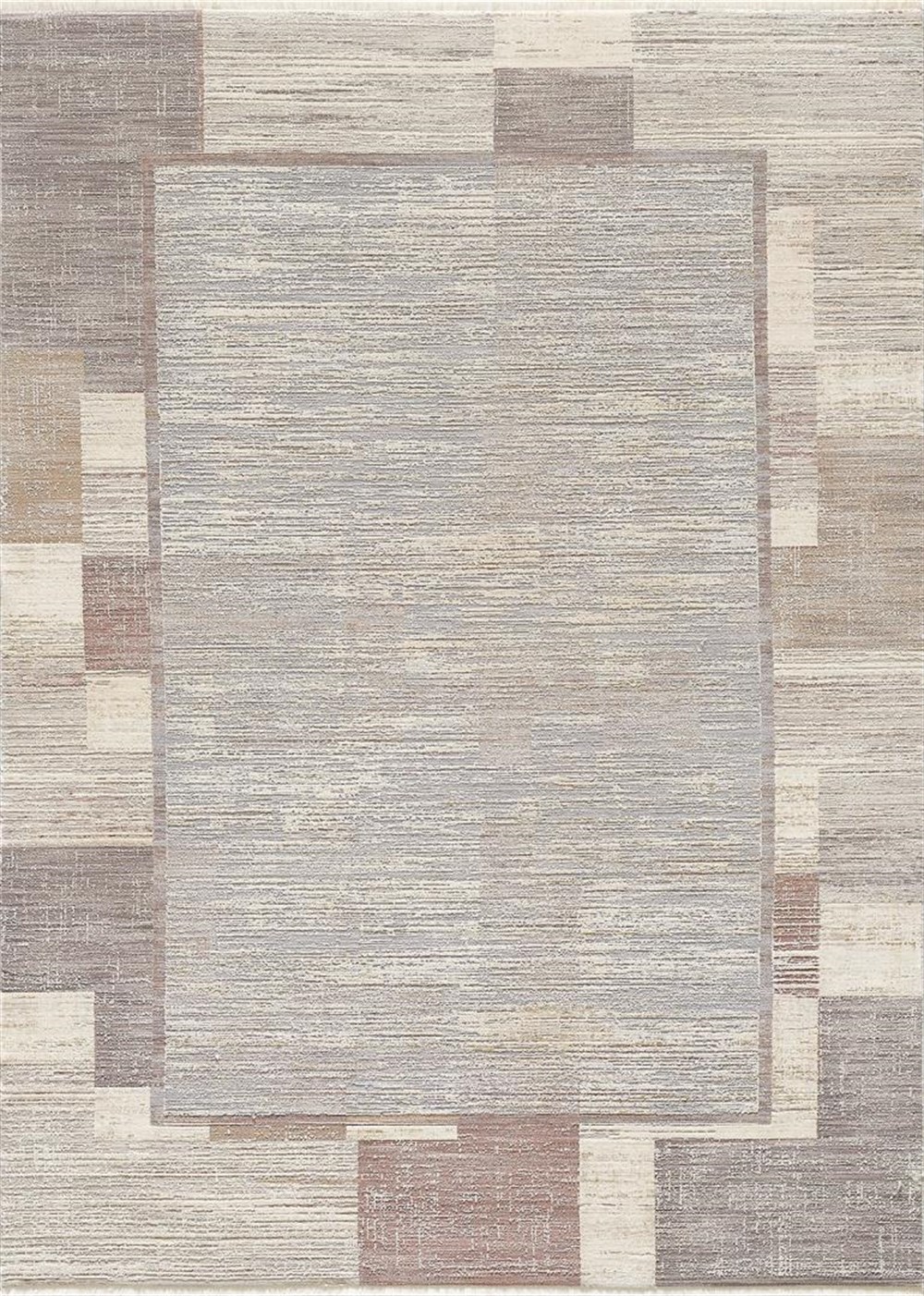 WOOLKNOT HALI HERA M618M  AÇIK GRİ KREM