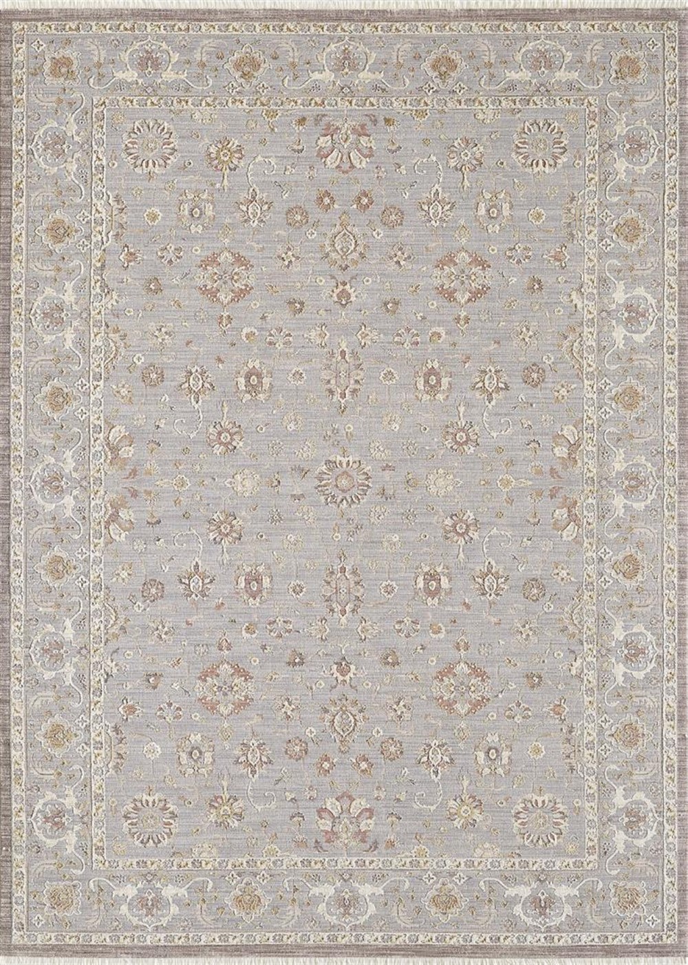 WOOLKNOT HALI HERA M621O  AÇIK GRİ KREM