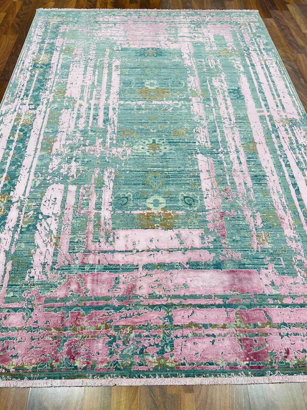 WOOLKNOT HALI HISTORIA 3021B PINK 321