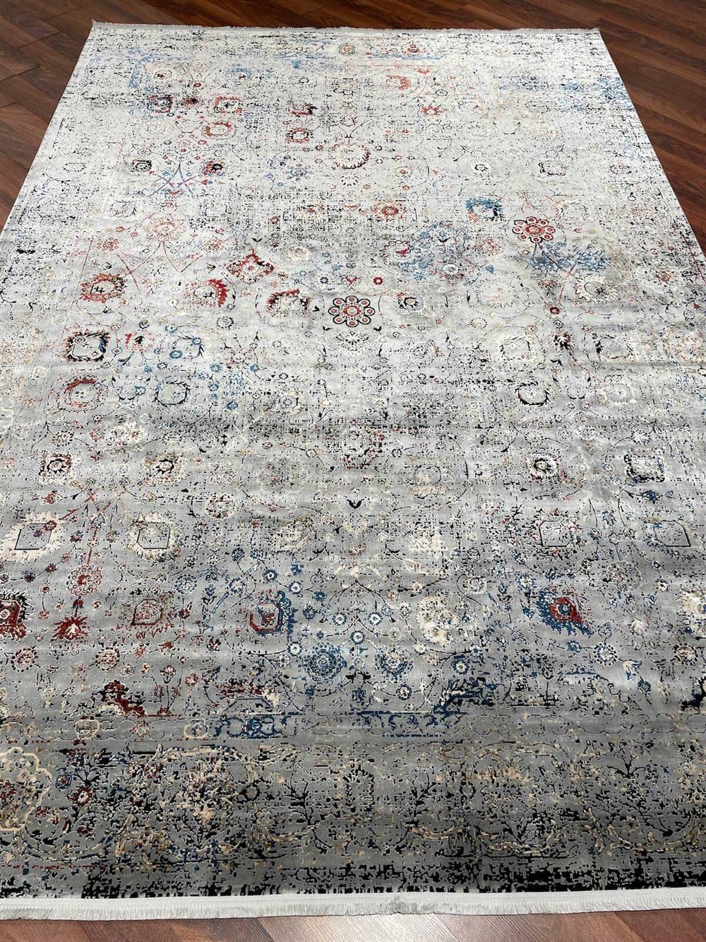 WOOLKNOT HALI MAVERY 2084F GRİ BEJ