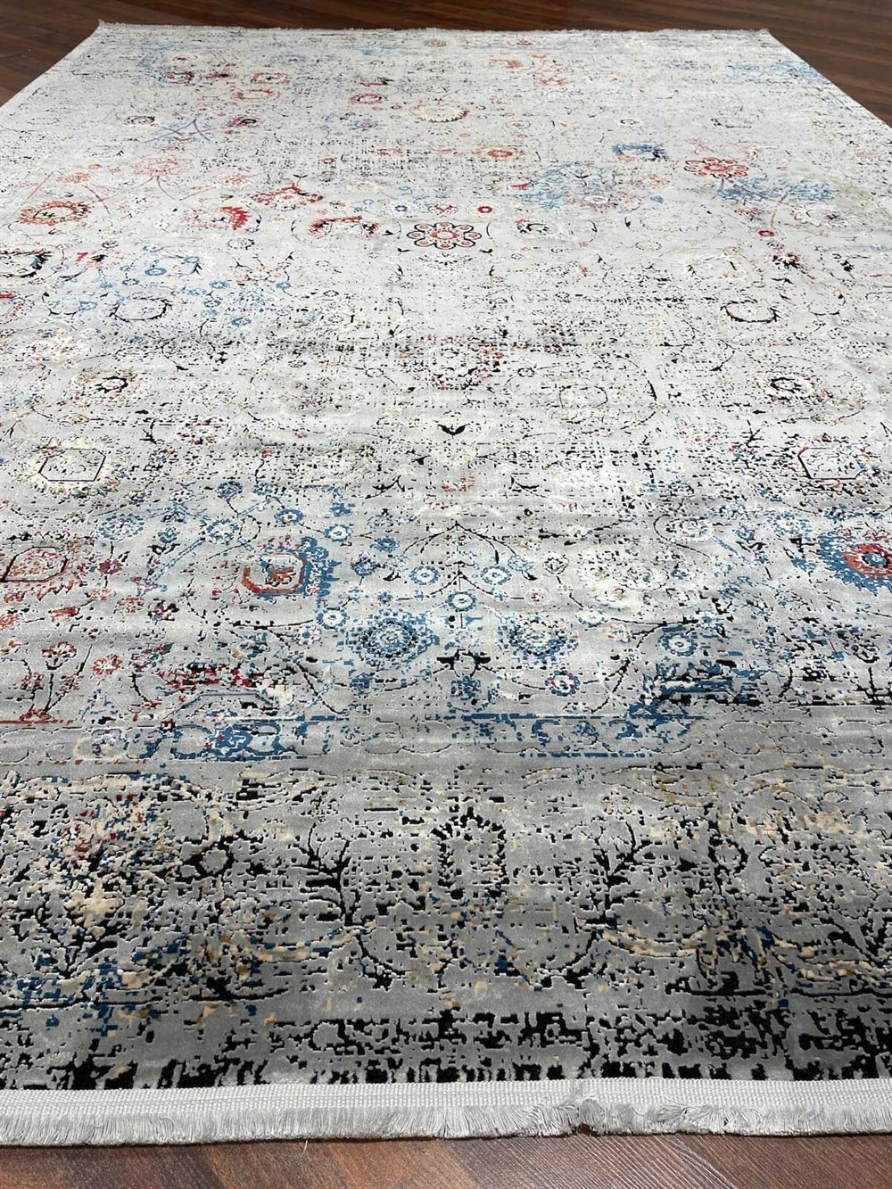 WOOLKNOT HALI MAVERY 2084F GRİ BEJ