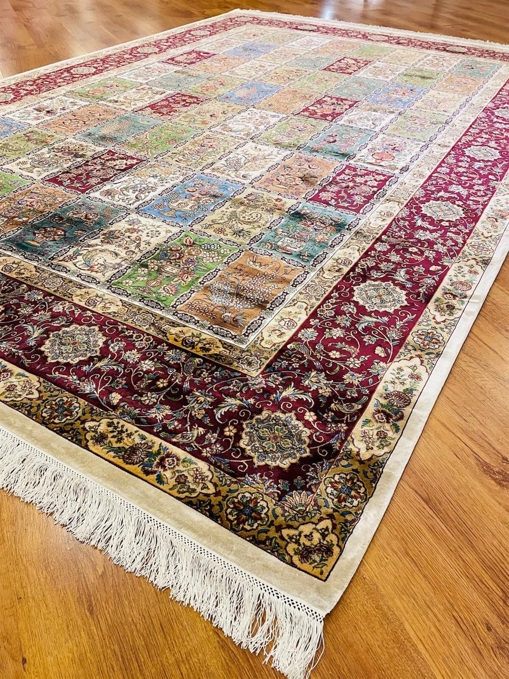 WOOLKNOT HALI QUM 2040 BORDO PAFTALI
