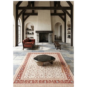 WOOLKNOT HALI ROYAL RYL18 KREM BORDO