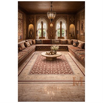 WOOLKNOT HALI ROYAL RYL07 KIRMIZI