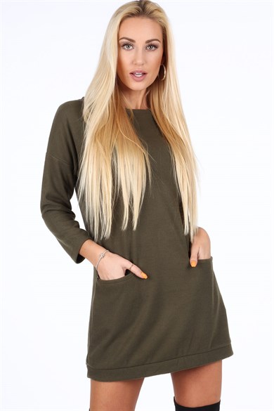 Bisiklet Yaka Cepli Tunik