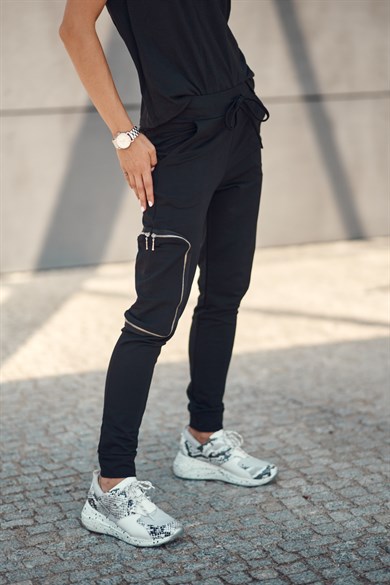 Cep Detaylı Kadın Eşofman Altı