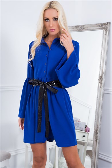 İspanyol Kol Mini Elbise