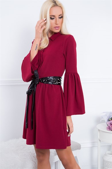 İspanyol Kol Mini Elbise