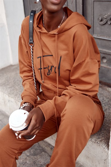 Kapüşonlu Kadın İkili Takım