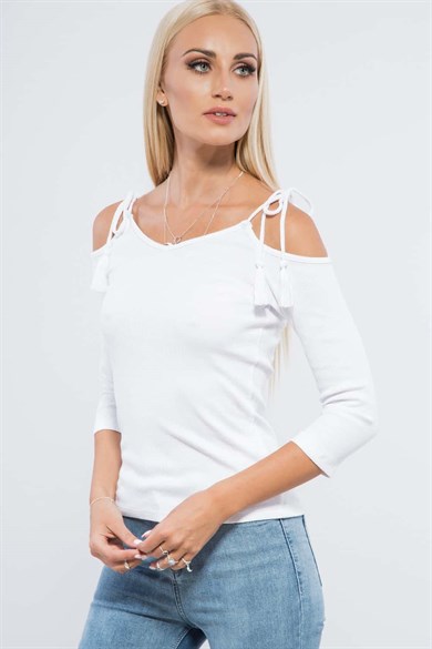 Omuz Dekolteli Kaşkorse Body