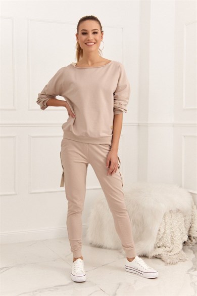 Omuz Detaylı Kadın İkili Takım