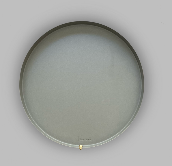 Gray, Metal Tepsi 25CM