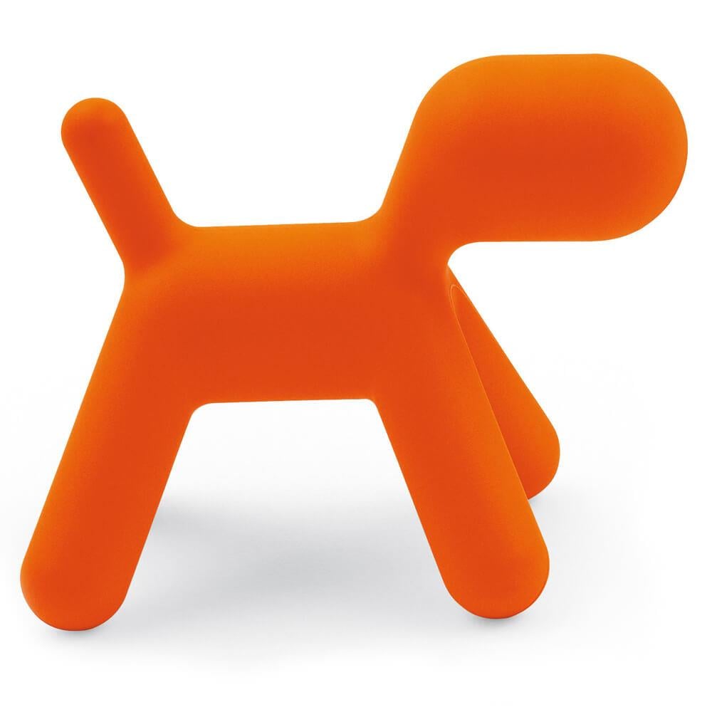 Puppy M Köpek Heykeli Orange 1001c
