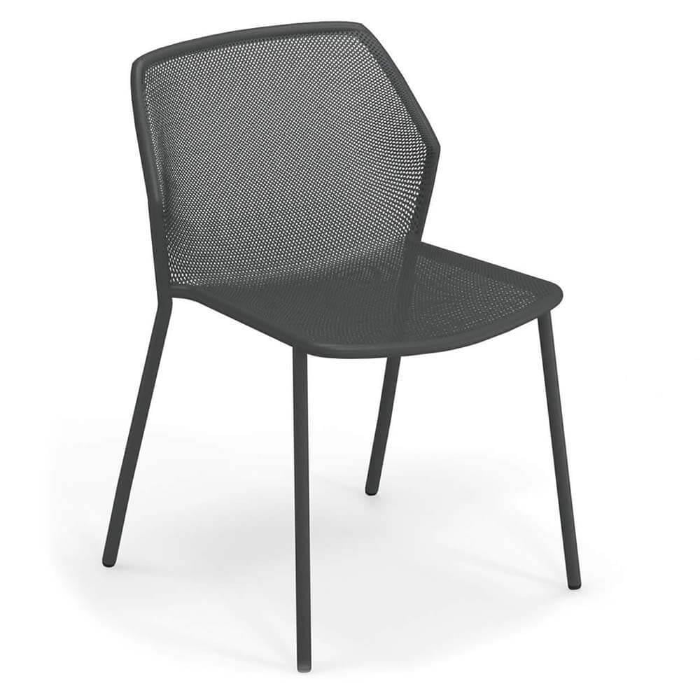 521 Darwin Kolsuz Sandalye (22-Antique iron) 53x54x77h