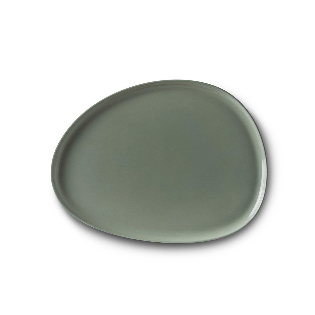 Amorf Küçük Boy Tabak Taş&Nil Parlak