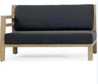 Costes Sağ Modül - Pickled Teak - 120x80xh70 (ETH-COFD0500)