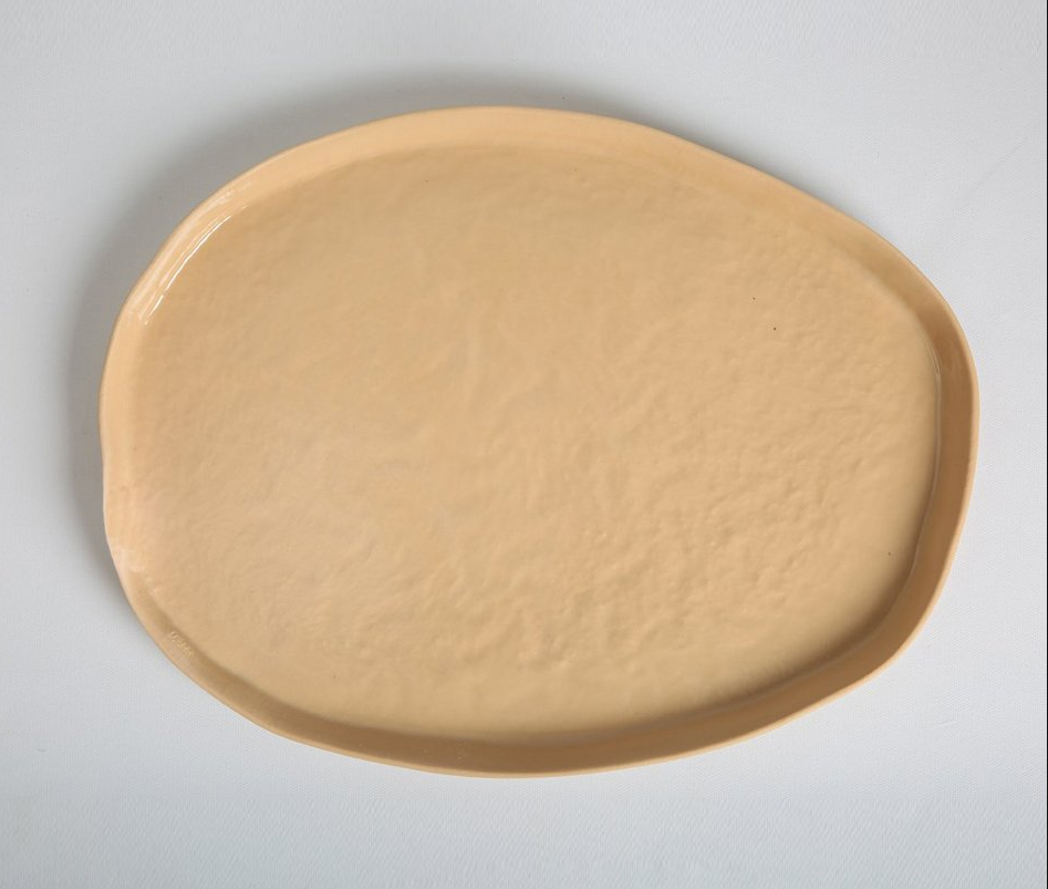 Dantel Oval Tepsi