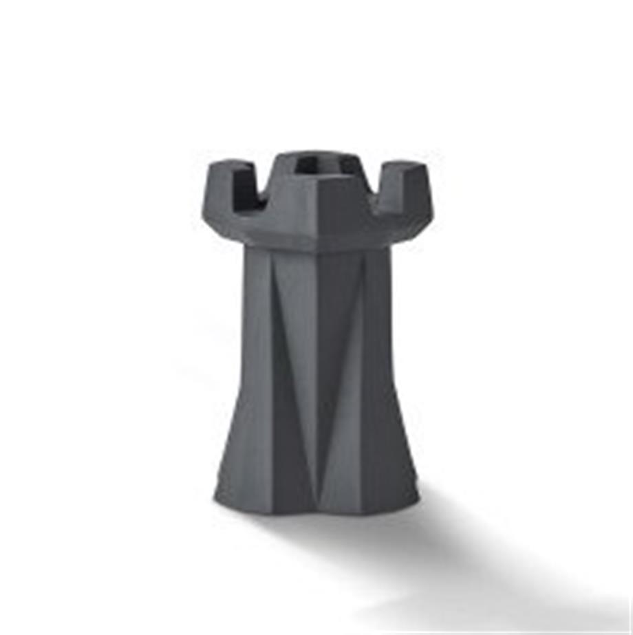 Dekoratif  Kale Siyah Mat