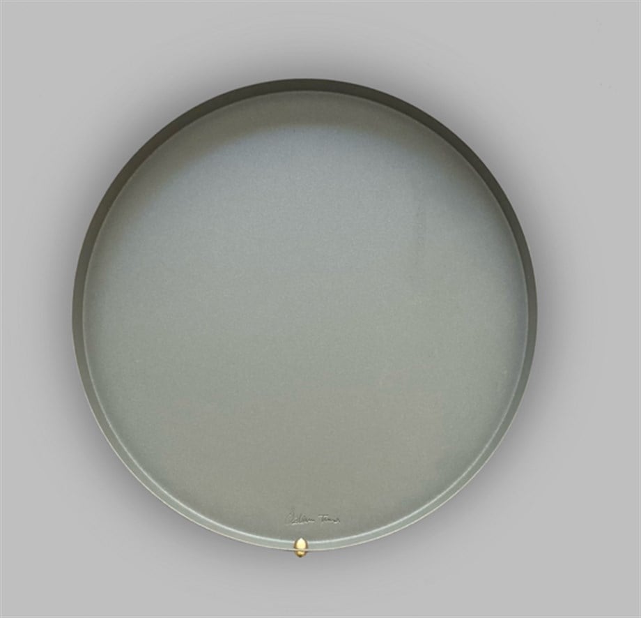Gray, Metal Tepsi 25CM