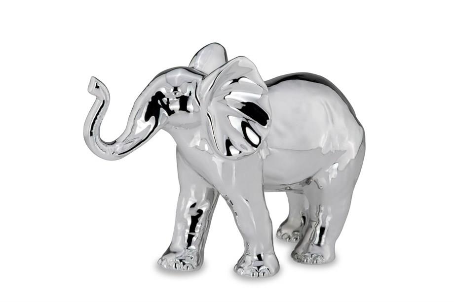 Gümüş Fil 17 cm