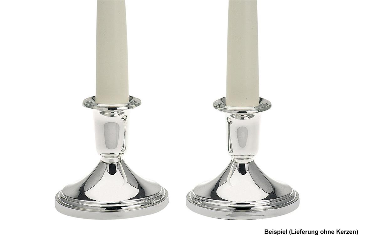 Gümüş İkili Şamdan 8 cm