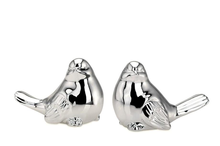 Gümüş İkili Serçe 10,5cm