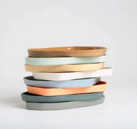 İlkim Tabak Gri Küçük