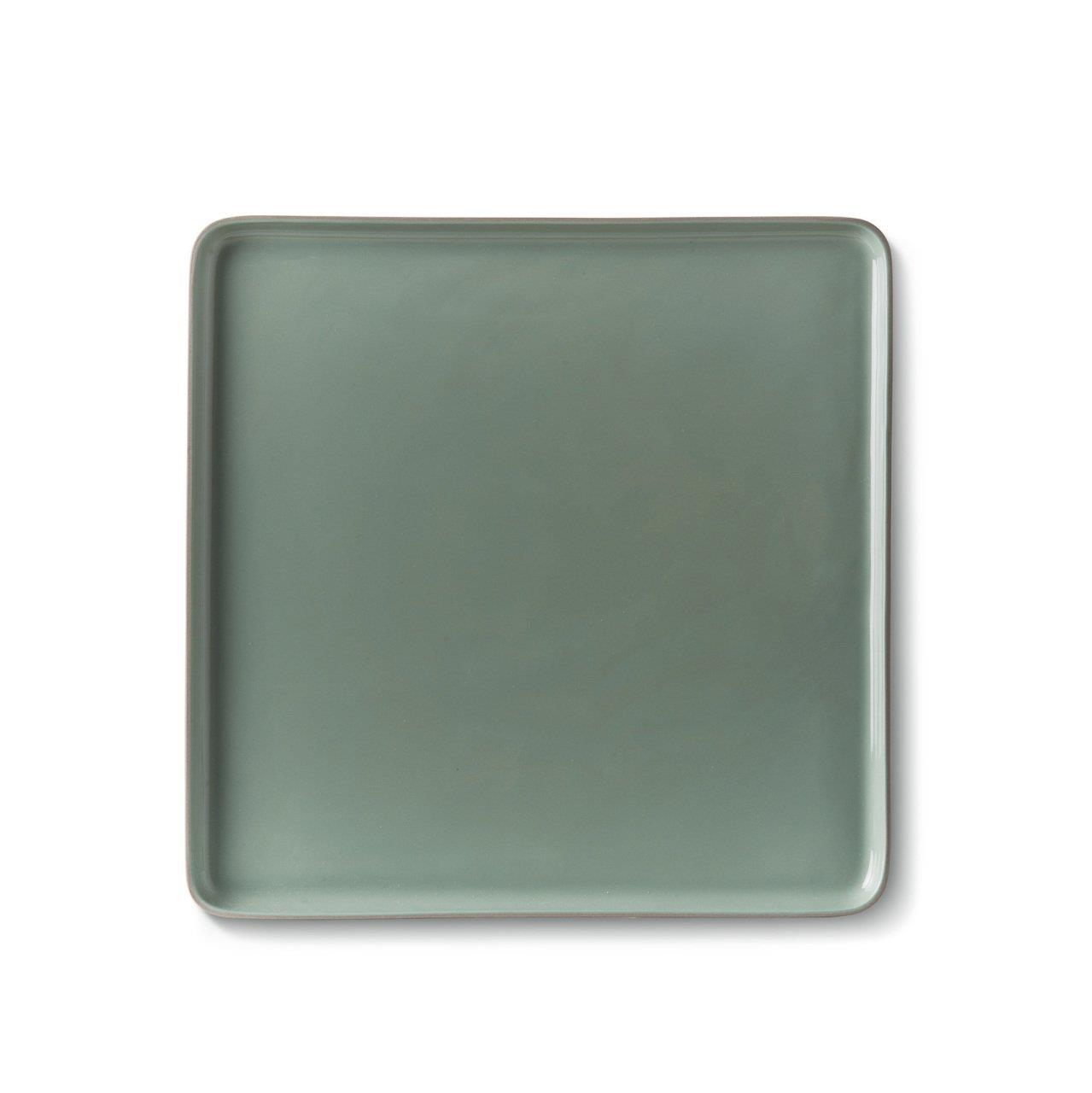 Kare Servis Tabağı Taş&Nil Parlak