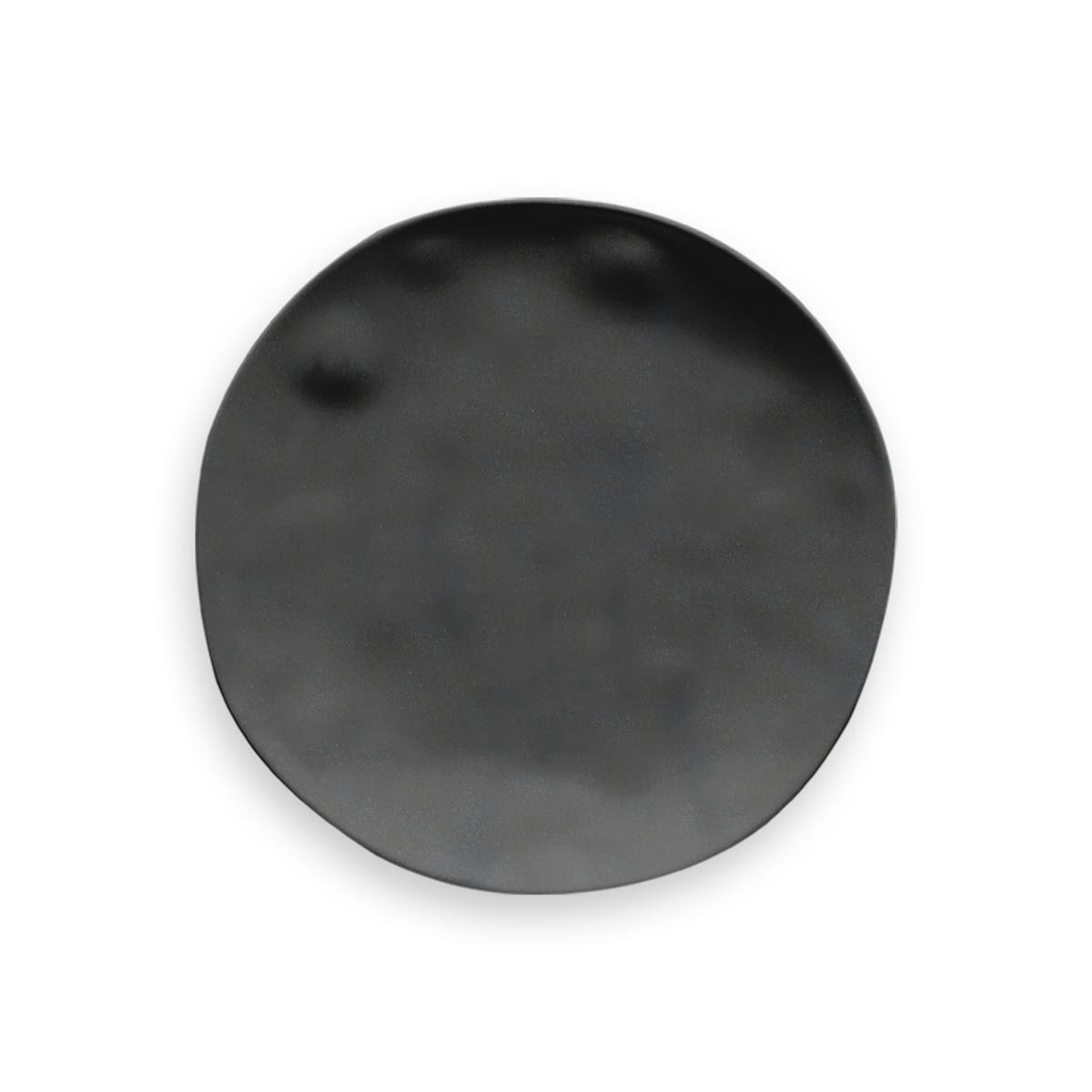 Planta Matte Black Salata Tabağı21.6 x 21.6 x 1.8