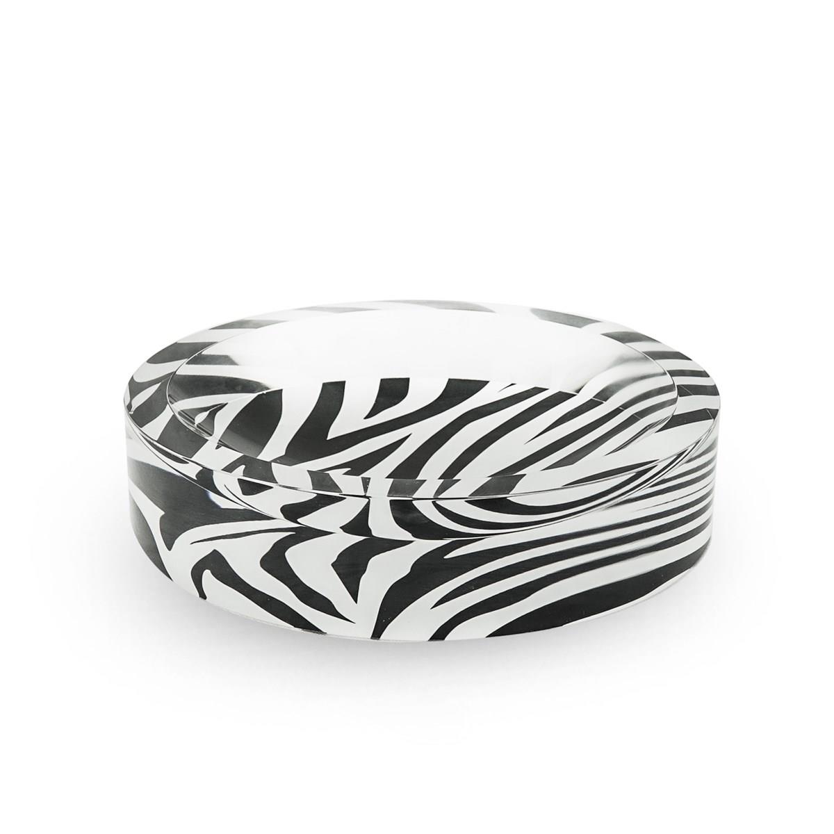 Pleksi Bowl Zebra  23cm