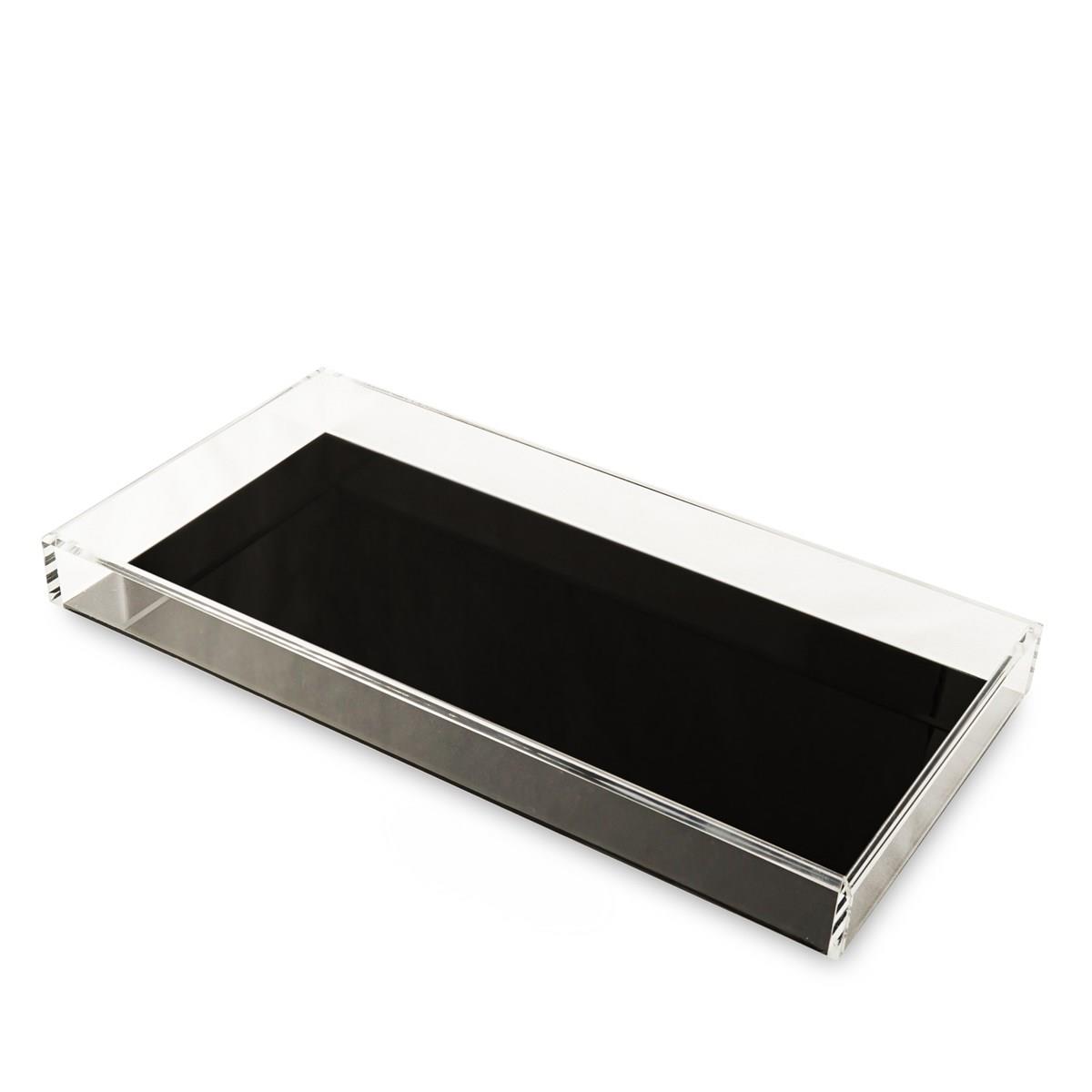 Pleksi Tepsi 40X20cm Fume