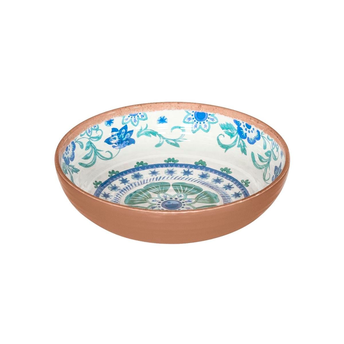 Rio Turquoise Floral Kase 20.4 x 20.4 x 5.5 cm