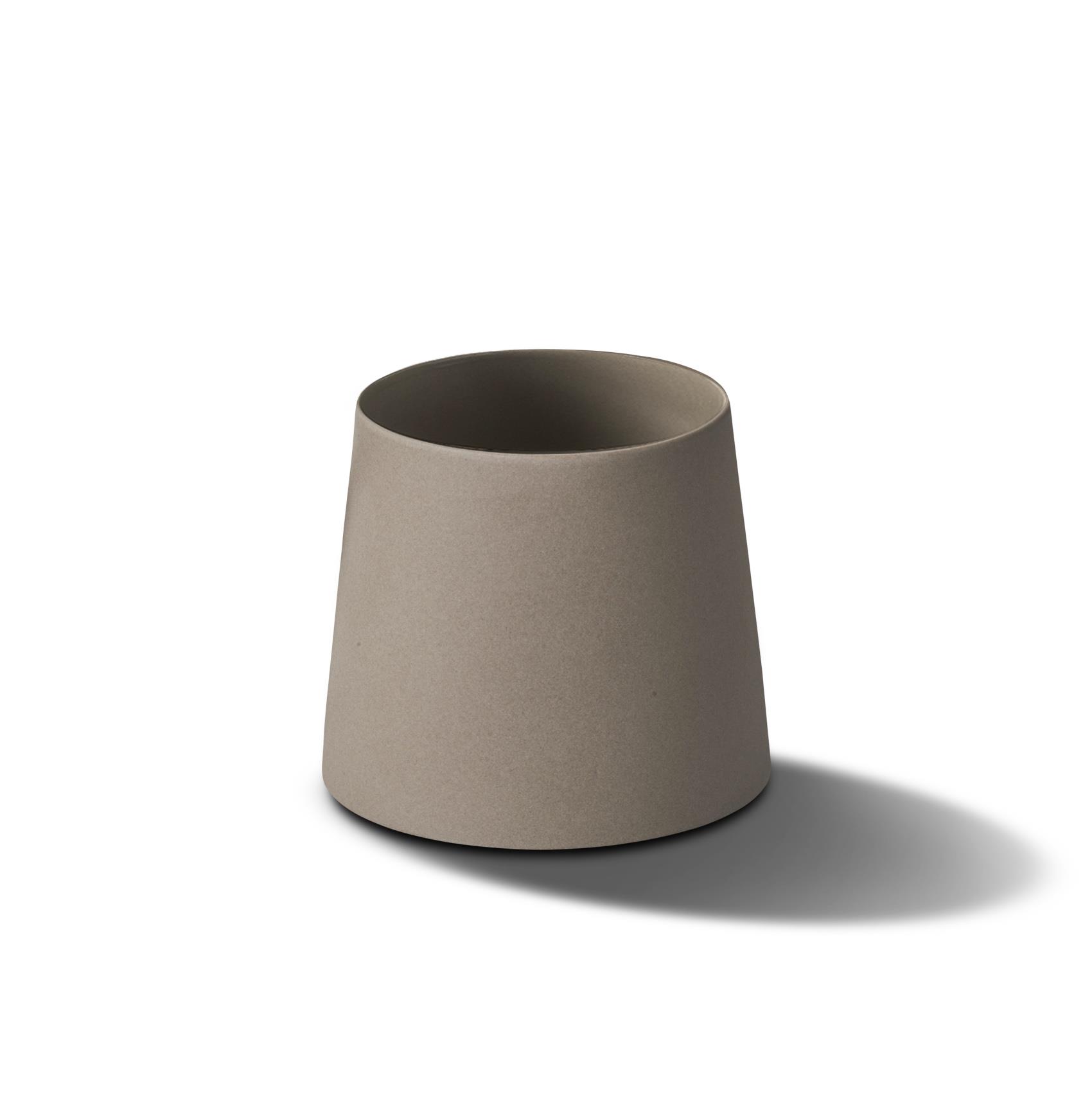 Tube Konik Bardak Taş Rengi