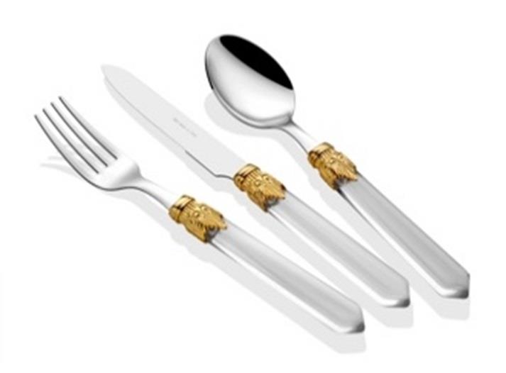 Venezia Ring Şeffaf 75 Parça Çatal Bıçak Takımı