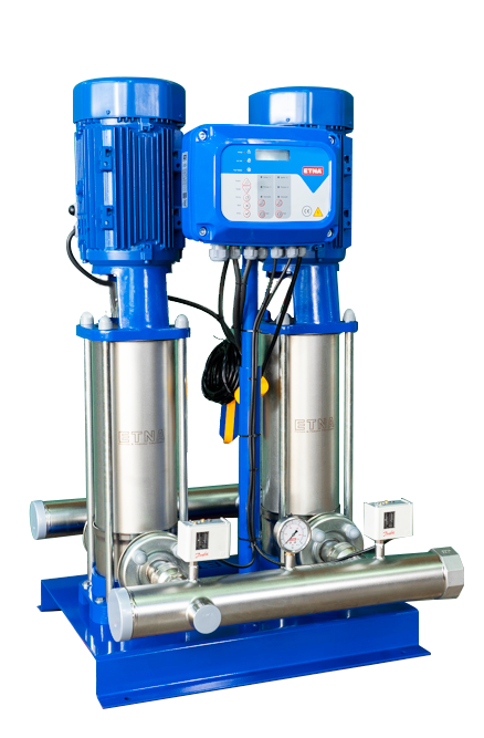 ETNA Paslanmaz Çelik İki Pompa Hidrofor (2 KI 16/7-75)