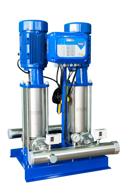 ETNA Paslanmaz Çelik İki Pompa Hidrofor (2 KI 8/9-40 )