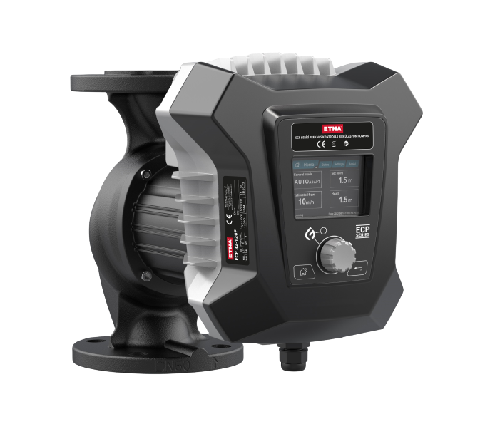 EtnaECP 32-120F 220 Flanşlı Frekans Kontrollü Islak Rotorlu Sirkülasyon Pompası