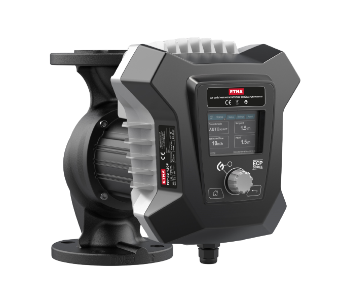 EtnaECP 32-120F 220 Flanşlı Frekans Kontrollü Islak Rotorlu Sirkülasyon Pompası