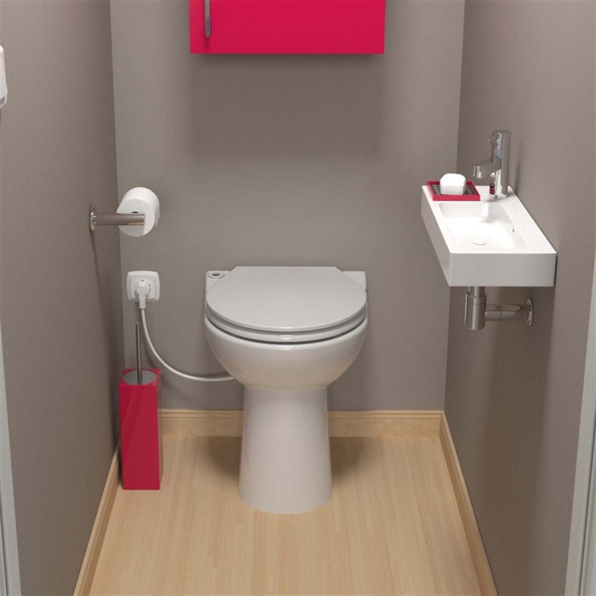 Sanicompact 43 - Klozet Tipi WC Öğütücü