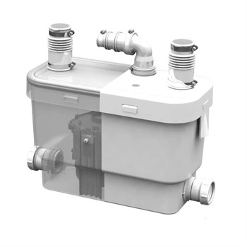 Sanivite - 4 Ünite Atık Su Tahliye Cihazı - 12 Lt