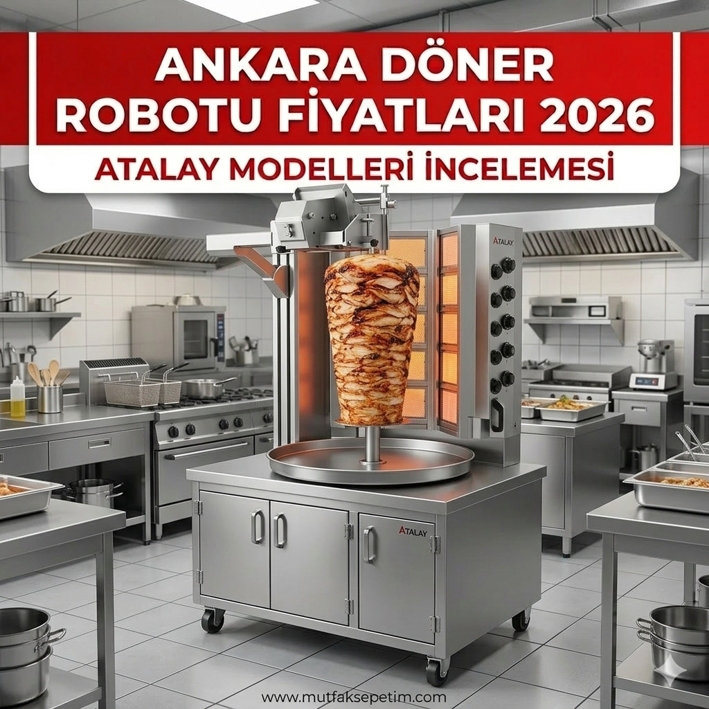 Ankara Döner Robotu Fiyatları 2026 | Atalay Modelleri