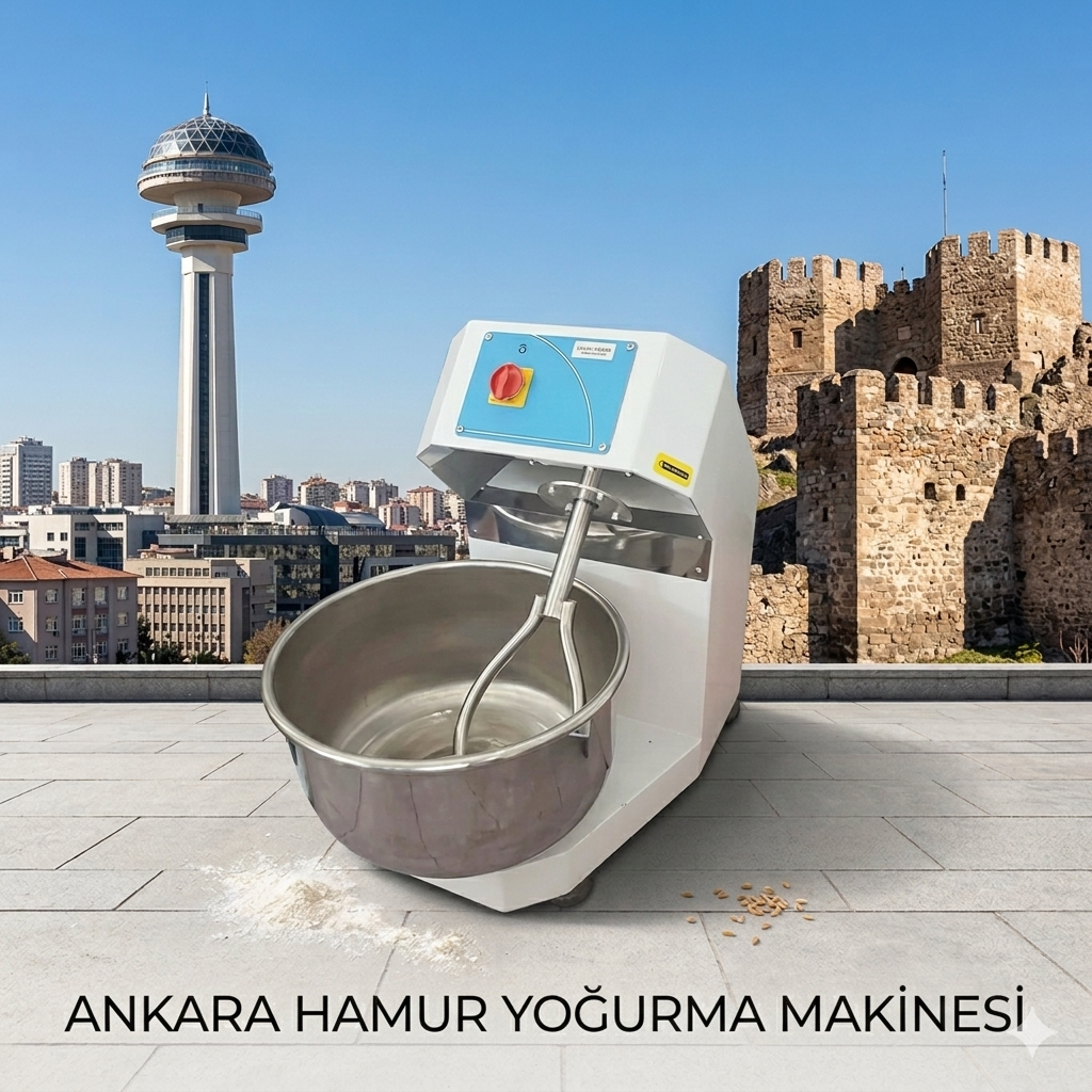 Endüstriyel Hamur Yoğurma Makinesi Ankara – Ostim