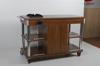 Ydg FA03 Flambe Servis Arabası, Tek Ocaklı