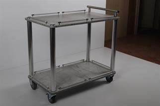 Ydg SA02 Servis Arabası, 2 Katlı, 88x53x75 cm