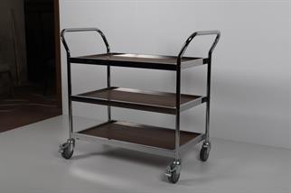 Ydg SA08 Ahşap Servis Arabası, 3 Katlı, 88x53x75 cm